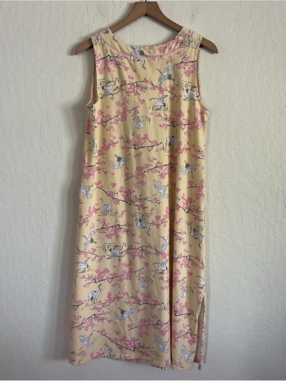BedHead Pajamas Cotton Jersey Sleeveless Midi Nightgown Sleep Dress Medium - Picture 6 of 6